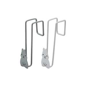 Crochets en métal peints sans rouille compacts sans outils pour porte manteau cintre roman maison bureau stockage décor salle de bain armoire - Product Image 6