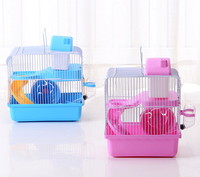 Nouvelle arrivée Cage à hamster à double étage Château Villa luxueuse Nid pour hamster