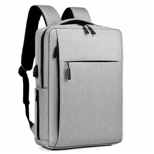 Free Sample Unisex Oxford Genuine <b>Leather</b> Lined Waterproof Travel <b>Backpack</b> USB for College Students Wholesale <b>Laptop</b> School Bags - Product Image 5