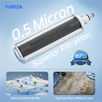 Cartouche de filtre à eau pour réfrigérateur certifiée NSF, fabriquée en Chine, charbon actif, plastique, pour Sub-Zero 7012333/UC-151/UC-15IO