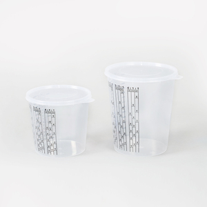 Couvercles pour 5 Quart Auto <span class=keywords><strong>Peinture</strong></span> Tasses À Mesurer En Plastique <span class=keywords><strong>Peinture</strong></span> Mélange Tasse Couvercles pour <span class=keywords><strong>Peinture</strong></span> Mélange Seau Cup-1300mL À Mesurer - Product Image 2