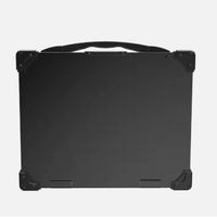 10,1 \ "portátil Industrial CPU portátil ultrafino 82 teclas teclado hacia abajo resistente con ordenador integrado de la DVD-RW