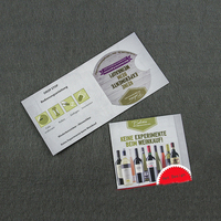 Emballage de détail personnalisé, disque en feuille d'aluminium pour bouteille de vin, verseur de vin, logo personnalisé, cadeau promotionnel pour le vin