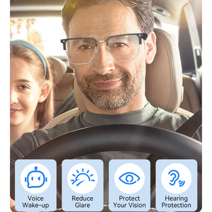 Smart AI <b>Bluetooth</b> Eyewear AI Voice Assistant Fast Charging Long Standby for All Day Outdoor Use Smart Glasses - Product Image 1
