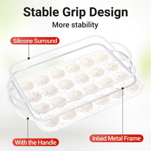 MUYULINS Factory Beige 24-Cup LFGB Non-Stick BPA Free Metal Reinforced Frame Mini <b>Silicone</b> Cupcake Pan Muffin <b>Baking</b> Tray - Product Image 2