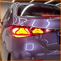 Feu arrière HETOP W206 2021-2025 Classe C, clignotant LED amélioré, feu de recul, accessoires de feux arrière les plus récents, modifiés pour Mercedes-Benz