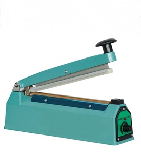 PFS-200 Model Impulse Hand Sealer for Plastic Film and Kraft Paper cutting with Heat Strip round heating wire