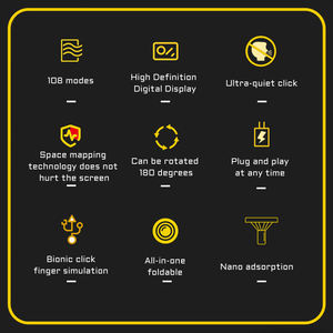 2024 Modellen Van Mobiele Telefoon Scherm Clicker Fysieke Continue Clicker Snatch God Automatische Scherm Tapper Live Room Likes - Product Image 2