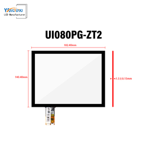 Panel <span class=keywords><strong>LCD</strong></span> TFT de 8 pulgadas Módulos <span class=keywords><strong>LCD</strong></span> 250 Nits 50 pines Conector RGB Placa de control a juego y panel táctil - Product Image 3