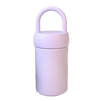 Vaso Térmico al Vacío con Diseño de Dibujos Animados para Mujer, Botella de Agua de Acero Inoxidable 316, Taza para Preparar Té, Portátil, Nuevo Estilo