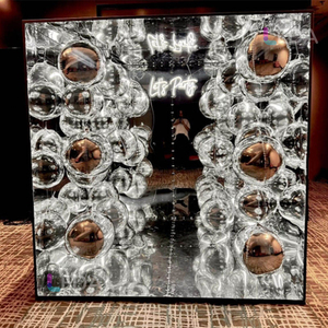 SMOOTH Party <b>Decor</b> Backdrop Silver <b>Balloon</b> Mirror Photo Booth Magazine Vogue Mirror Photoshoot Booth Box <b>for</b> Events - Product Image 1