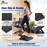 BNcompay LJB-009 réglable oblique Version dissimulable corps mollet civière planche extensible pas à pas Angle Angle plaque d'étirement
