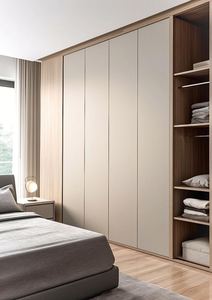 Armoire de rangement pour meubles de chambre Grand placard en bois - Product Image 5