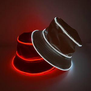 <span class=keywords><strong>EL</strong></span> dây sequin hat cho Đảng và lễ hội trang phục, Glowing led <span class=keywords><strong>cap</strong></span> - Product Image 6