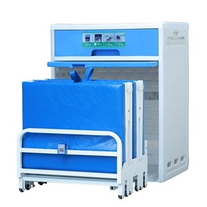 Table de chevet d'hôpital en plastique ABS Mengyuan avec code QR, moulage par soufflage et injection, lit d'accompagnement partagé, verrouillage Bluetooth - Product Image 1