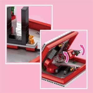 Bloques de Construcción Mould King 10008 con Temática del Día de San Valentín, Juguete de Construcción con Historia de Amor Romántica para Niños, Juguete de Construcción Perfecto - Product Image 4