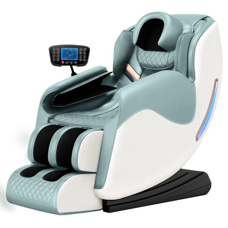 Leercon 4d reiki portable royal chinese despace ergonomic chair with butt massager chair including head massage