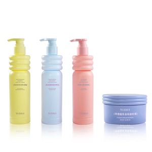 Flacon de lotion corporelle au design unique en forme de donut, flacon de shampoing en PE, pot de <span class=keywords><strong>masque</strong></span> capillaire, nouveau flacon pompe pour soin corporel, pot de beurre corporel exfoliant - Product Image 4