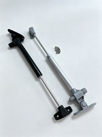Système de fermeture amortie à ressort à gaz pneumatique pour meubles de cuisine, chambre et salle à manger