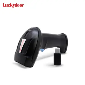 Bt Usb Draadloze 1d Ccd Image Barcodescanner 2.4G Bluetooth Handheld 1d Lineaire Lezer Pistool Prijscontrole