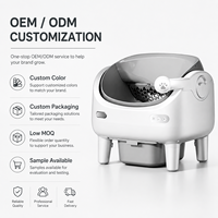 Bac à litière intelligent désodorisant pour chat avec capteur multiple, rappel de remplissage, grande capacité, module de pulvérisation détachable, OEM ODM