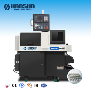 เครื่องกลึงซีเอ็นซีแบบแนวนอน HANSUN HS-20Z คุณภาพดี ความแม่นยำสูง พร้อมฟังก์ชั่นกัดและกลึงในเครื่องเดียว แบบแกนหมุนเดี่ยว - Product Image 1