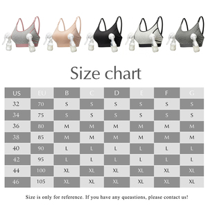 Reggiseno per Allattamento e Tiralatte Hands-Free in Cotone USA, Taglie S M L XL, con Spalline Rimovibili - Product Image 5