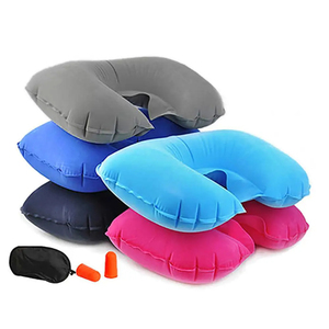 Nueva Almohada de Viaje en Forma de U, Almohadas Inflables para el Cuello del Automóvil, Cojín de Apoyo Suave para la Cabeza, Accesorios de Viaje para Avión - Product Image 1