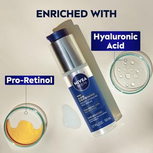 NIVEA MEN Age Defense Suero Facial Hidratante Instantáneo Pro-Retinol Ácido Hialurónico para Piel Seca Ayuda A LA Hidratación Masculina - Product Image 2