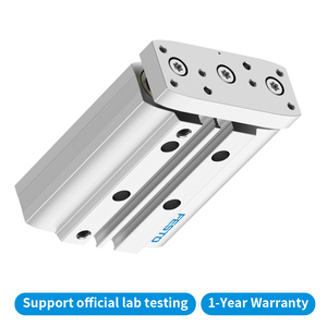 Cilindro Neumático Guiado Original FESTO DGRC de Alemania, Actuador Compacto de Varilla Guiada, Múltiples Diámetros y Carreras - Product Image 4