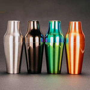 Mini mélangeur en cuivre personnalisé, outil de barman, vente en gros, en vrac, petit <span class=keywords><strong>Shaker</strong></span> à <span class=keywords><strong>Cocktail</strong></span> en acier inoxydable, couleur or Rose, 500ml - Product Image 1