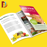 Brochures pliées en trois, dépliants et catalogues A4 en papier et carton, avec conception personnalisée et impression CMJN, pour la remise des diplômes, les entreprises et le secteur médical, de qualité supérieure et à prix abordable.
