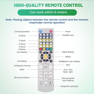เครื่องมือวัดสายตาแบบมินิมอลลิสต์รุ่นล่าสุด 215D จอ LCD สำหรับทดสอบการมองเห็น ใช้ในร้านแว่นตา - Product Image 3