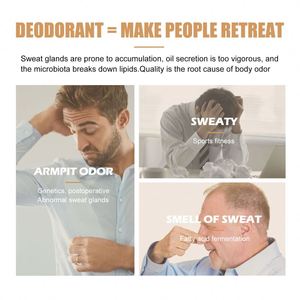 West & Month Herbal Lemongrass Body Odor Treatment Déodorant Underarm Odor Removal Cream Hydratant pour un usage quotidien - Product Image 3