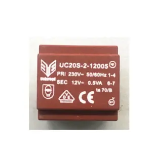 Factory Price Professional Single Phase Encapsulated Transformer 230V 12V 0.5VA