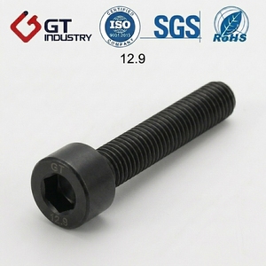 Tornillo Allen ISO de Cabeza Hexagonal DIN912, PTFE Xylan Verde, <span class=keywords><strong>ASTEM</strong></span> A320 L7, Tamaño Métrico, Acero Aleado, Clase 12.9 - Product Image 6