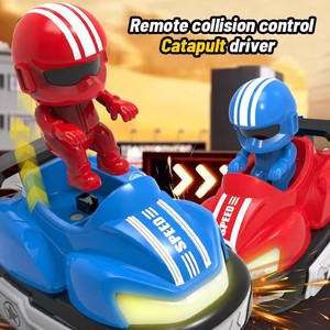 Voiture télécommandée 2,4 GHz avec fonction de combat et lumières musicales – Prête à l'emploi – Jouet <span class=keywords><strong>RC</strong></span> d'intérieur – Cadeau idéal - Product Image 2