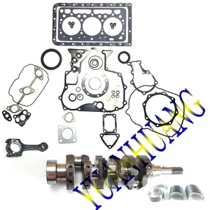 Vilebrequin de moteur D902, ensemble de roulement de biche, pièces de rechange pour moteur Diesel Kubota D902