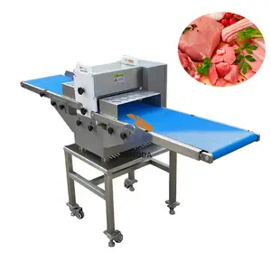Automatic Fresh Beef Slicer Raw Frozen Meat Cut Slicer Automatic Block Meat Slicing Cutting Machine