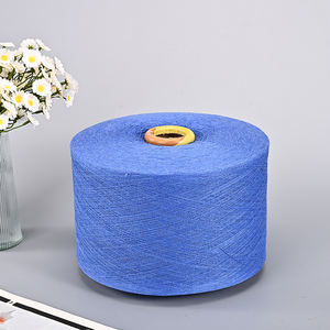 공장 직판 6 ~ 32s 노란색 직조 원사 재활용 면 뜨개질 원사 염색 패턴 스카프 및 양말 원사 에어 스피닝 - Product Image 4