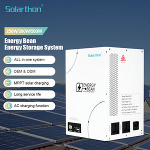 Estación Portátil Solarthon de 250W, Generador <span class=keywords><strong>Solar</strong></span> de 250W <span class=keywords><strong>para</strong></span> Camping con Inversor de Onda Sinusoidal Pura y Controlador MPPT - Product Image 1