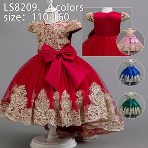 Eleganti Abiti da <span class=keywords><strong>Damigella</strong></span> Floreali per Bambine, Stile Dolce per Matrimoni, Disponibili in Stock e Personalizzabili - Product Image 5