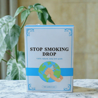 Huile Naturelle pour Arrêter de Fumer Herbal S Smoking Drop 10ml, Détoxification des Poumons, Soins de Santé