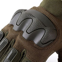 Zune Lotoo gants en cuir microfibre d'auto-défense résistant à l'usure tir chasse gants tactiques résistants aux coupures