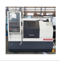 Tour CNC automatique CK0640 GSK 220V, longueur de travail 350 mm, structure horizontale à banc plat, moyenne capacité, broche simple, numérique