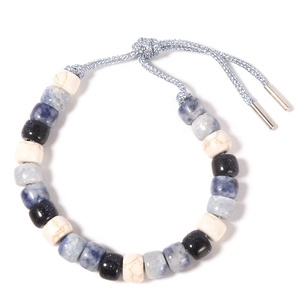 ZMZY — Bracelet perle à rouleau neutre, Kit de bijoux à gros trous, perles arc-en-ciel - Product Image 5
