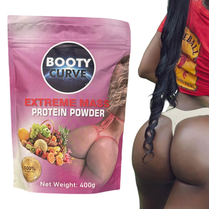 <span class=keywords><strong>BOOTY</strong></span> CURVE Herbal Ertreme Mass Protein Powder 400G Wholesale Hip and Big Butt Maca Powder pour Boost Fesses - Product Image 3