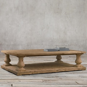 <span class=keywords><strong>Tavolino</strong></span> <span class=keywords><strong>da</strong></span> Caffè Rustico <span class=keywords><strong>in</strong></span> <span class=keywords><strong>Legno</strong></span> Massello Fatto a Mano di Alta Qualità per <span class=keywords><strong>Soggiorno</strong></span> - Product Image 3