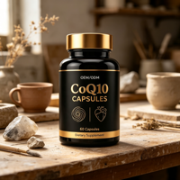 Capsules de CoQ10 à absorption élevée, OEM ODM, étiquette privée, complément alimentaire pour une utilisation quotidienne à long terme