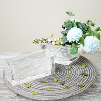 Centres de table de mariage Vase en acrylique pour centre de table en cristal Décorations de table Décoration de table de mariage